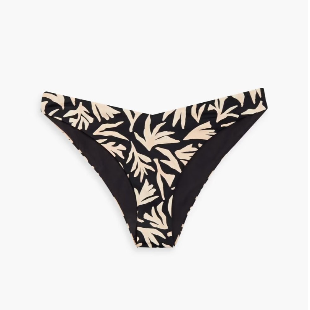NWT ONIA Chiara Bikini Bottom — M Medium Black